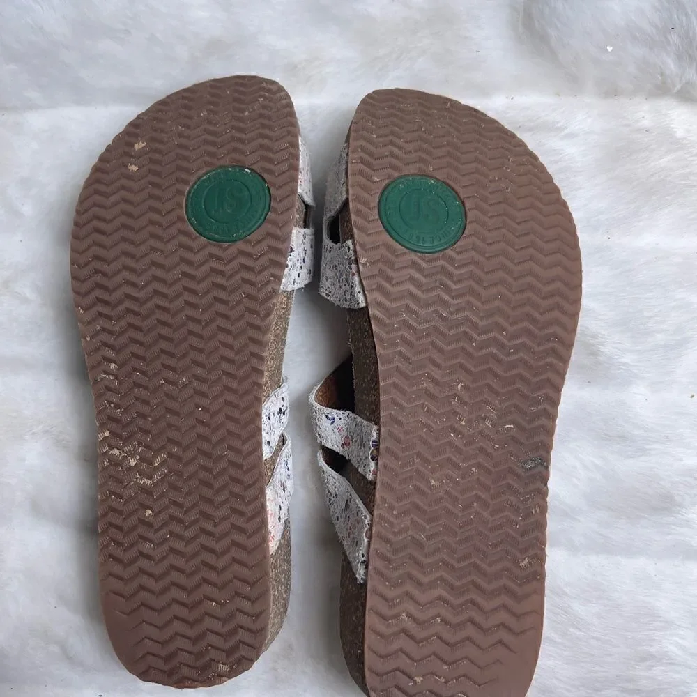 Josef Seibel Tonga leather beige with pastel colors EUR SZ 40